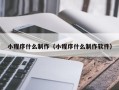 大竹小程序什么制作（小程序什么制作软件）